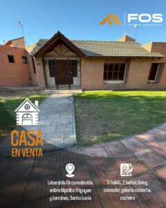 casa en santa lucia - SAN JUAN