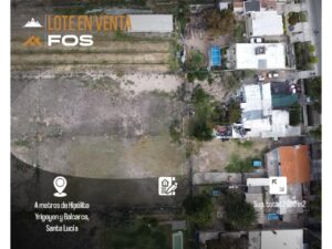 lote en santa lucia
